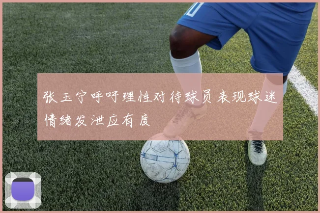 张玉宁呼吁理性对待球员表现球迷情绪发泄应有度